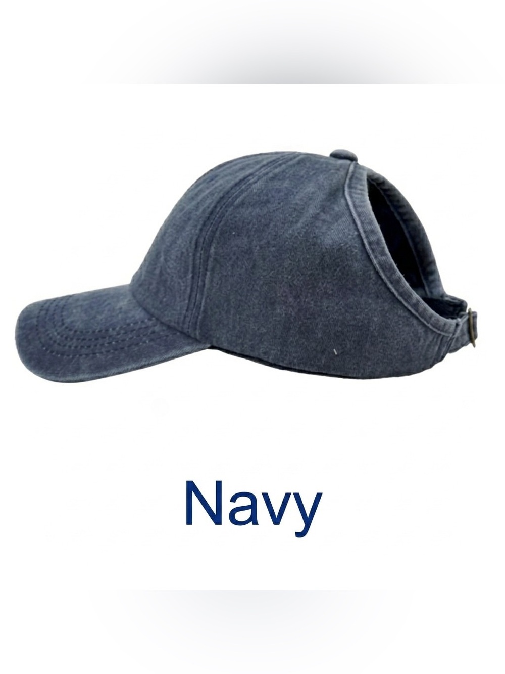 ❤️Buy Now Price❤️ Ponytail Baseball Cap, Backless Messy Bun Hat - Choose 1 - Picture 6 of 16